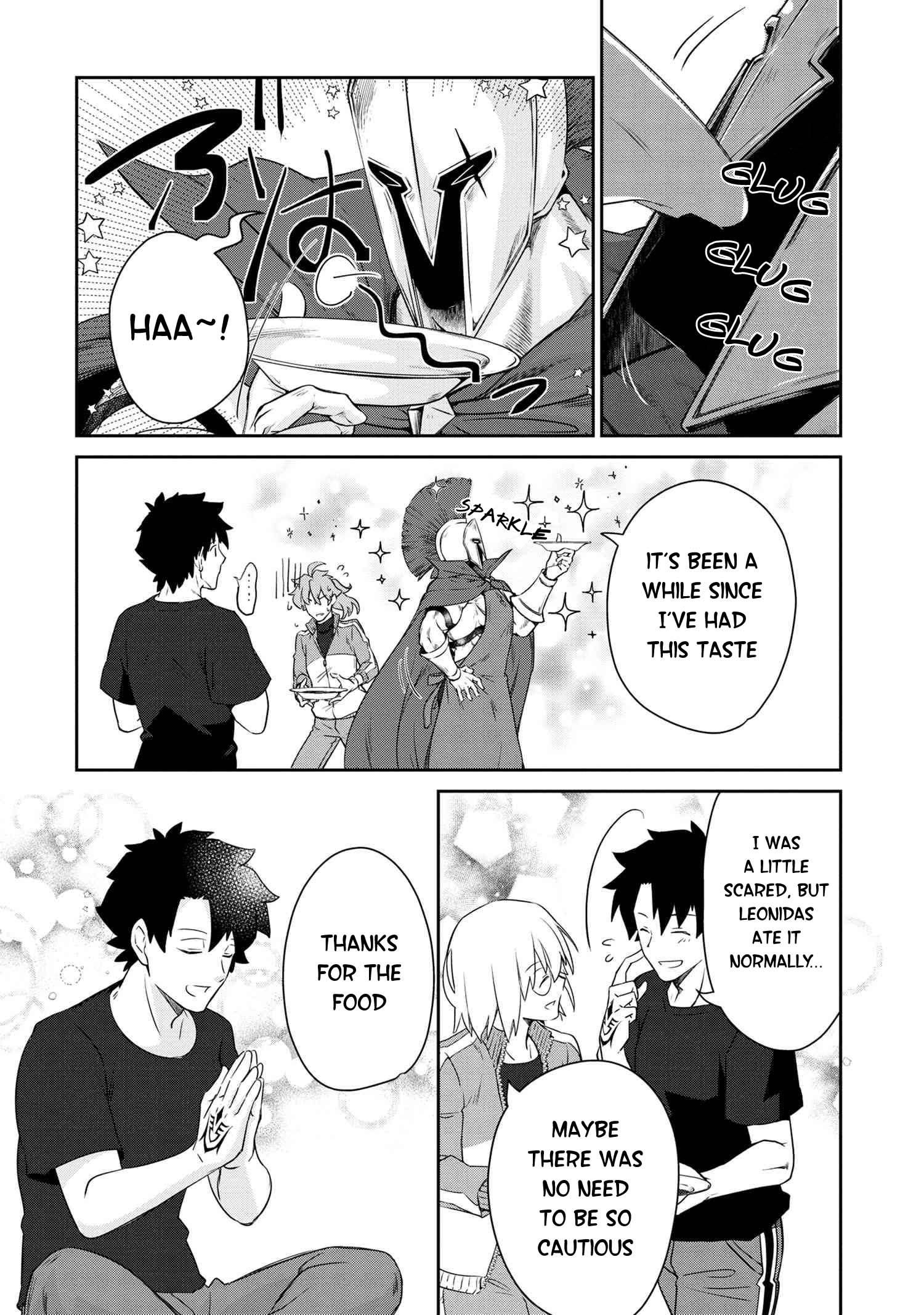 Fate/Grand Order - The Heroic Spirit Food Chronicles - Chapter 6: Spartan Meal