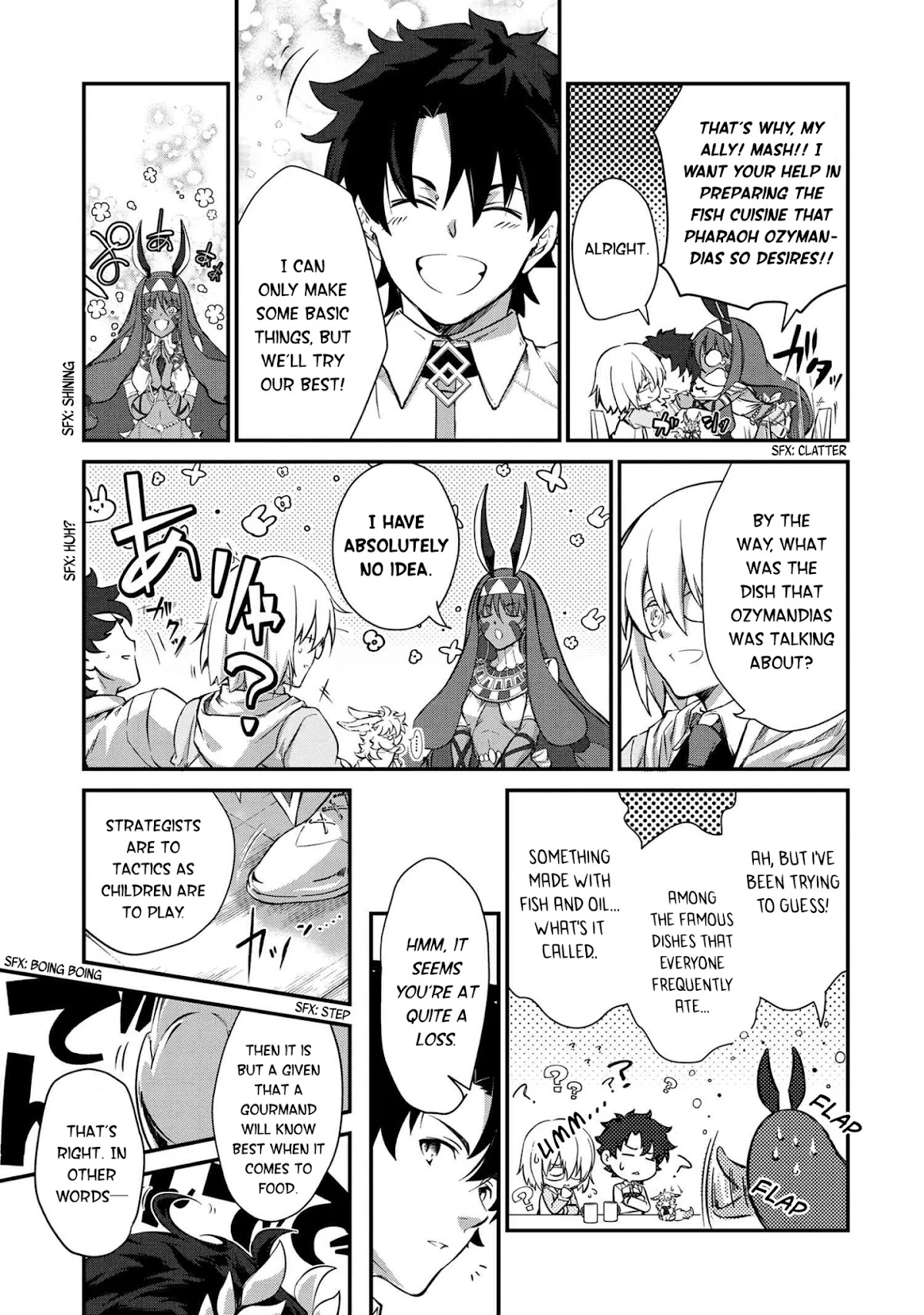 Fate/Grand Order - The Heroic Spirit Food Chronicles - Chapter 2: Nile Fish Cuisine