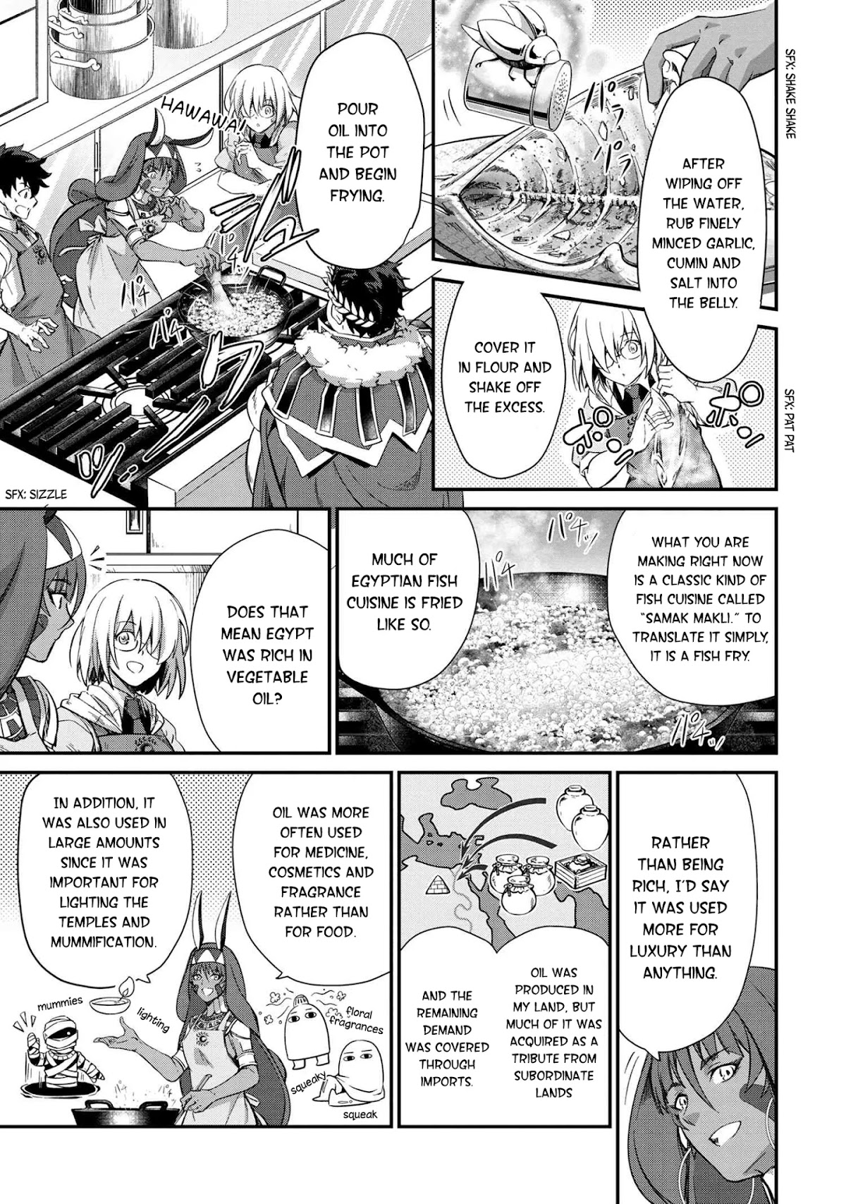 Fate/Grand Order - The Heroic Spirit Food Chronicles - Chapter 2: Nile Fish Cuisine