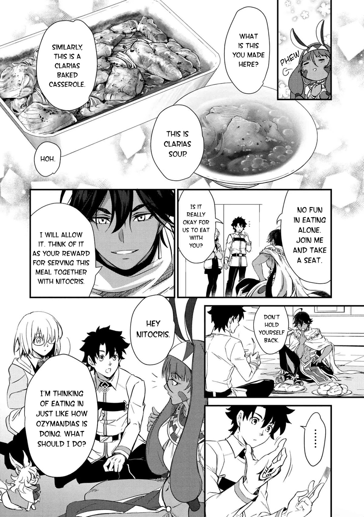 Fate/Grand Order - The Heroic Spirit Food Chronicles - Chapter 2: Nile Fish Cuisine