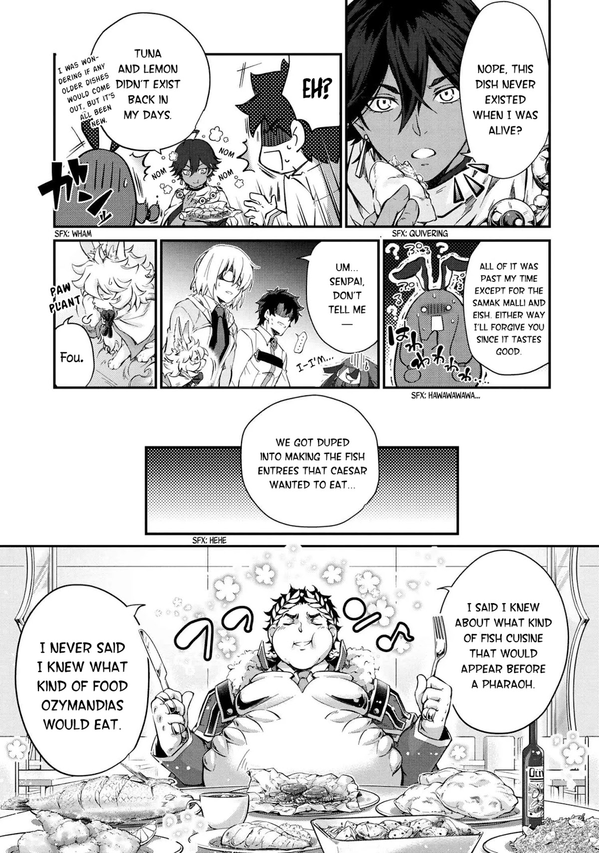 Fate/Grand Order - The Heroic Spirit Food Chronicles - Chapter 2: Nile Fish Cuisine