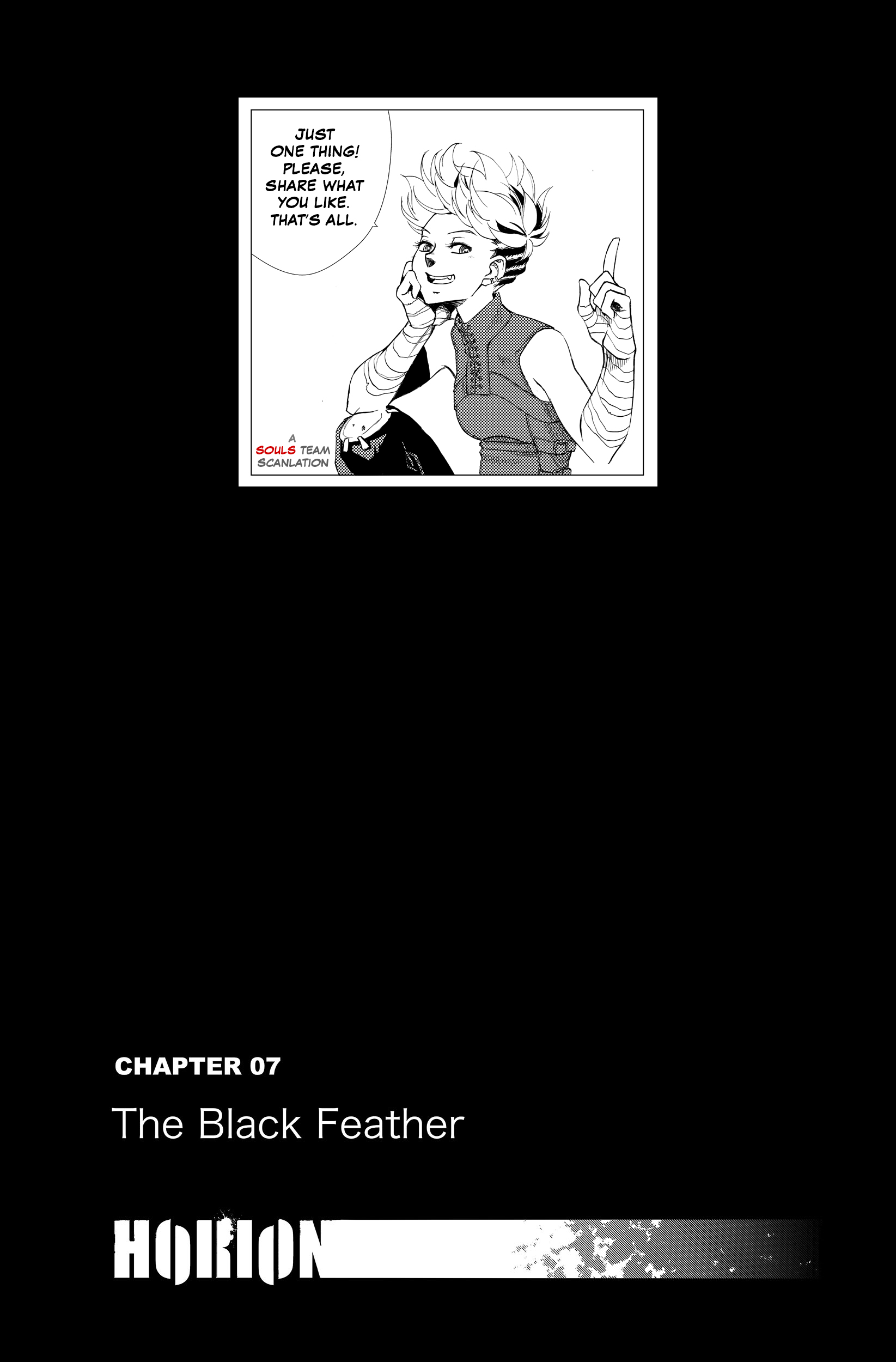 Horion - Vol.1 Chapter 7: The Black Feather