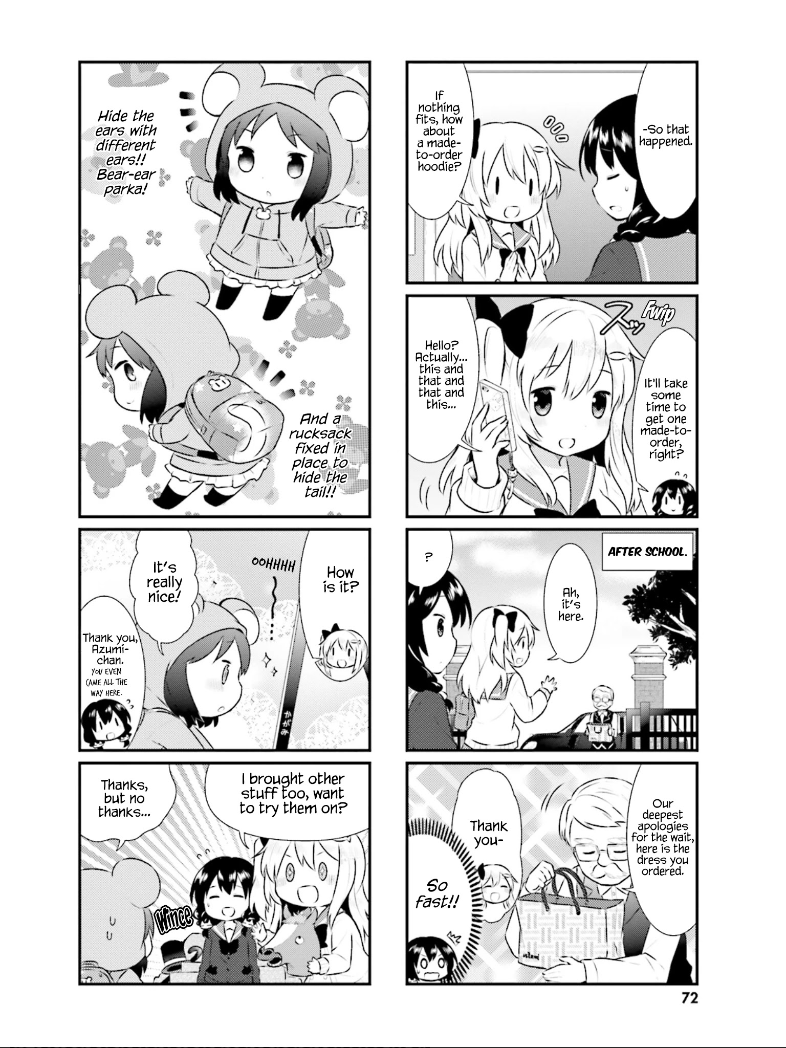 Nyanko Days - Chapter 21: Rou's Outing Exercise