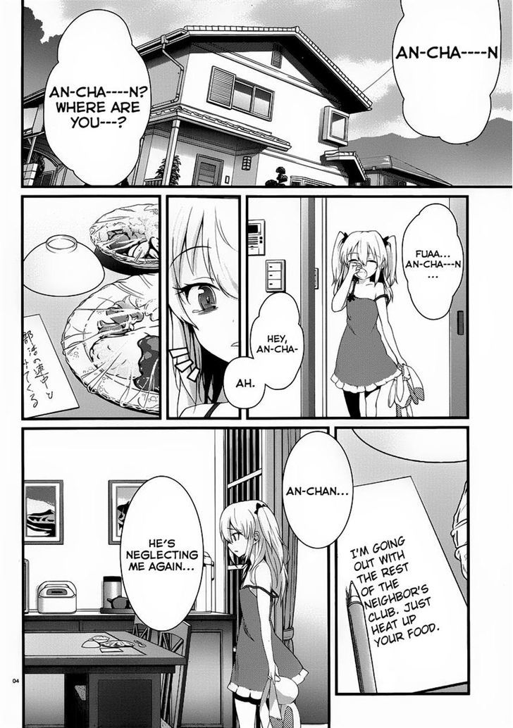 Boku Wa Tomodachi Ga Sukunai Shobon! - Chapter 3 : The Terrible An-Chan Ε===(･∀･)/