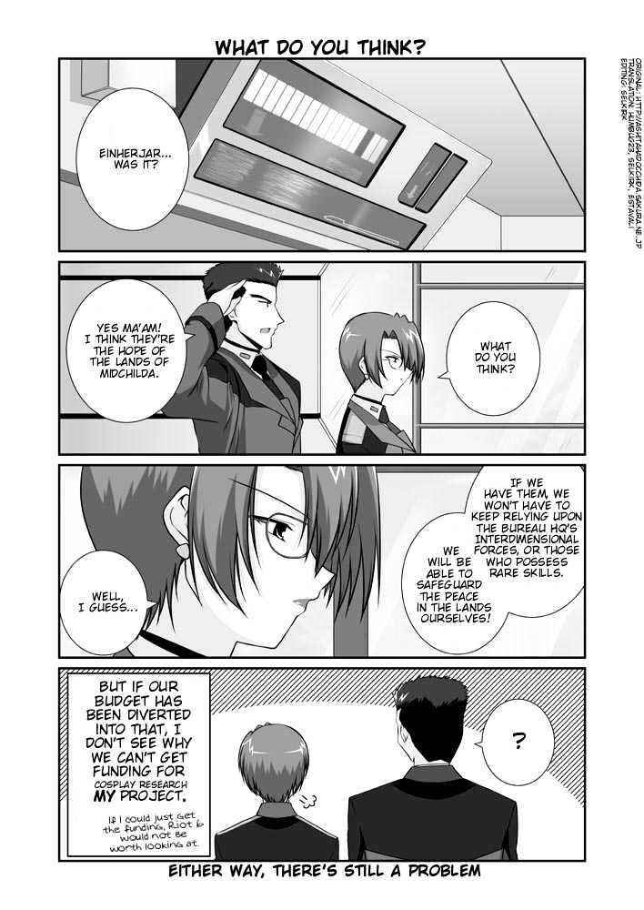 Mahou Shoujo Lyrical Nanoha Strikers The Comics - Chapter 11.2 : Omake (Part 2)