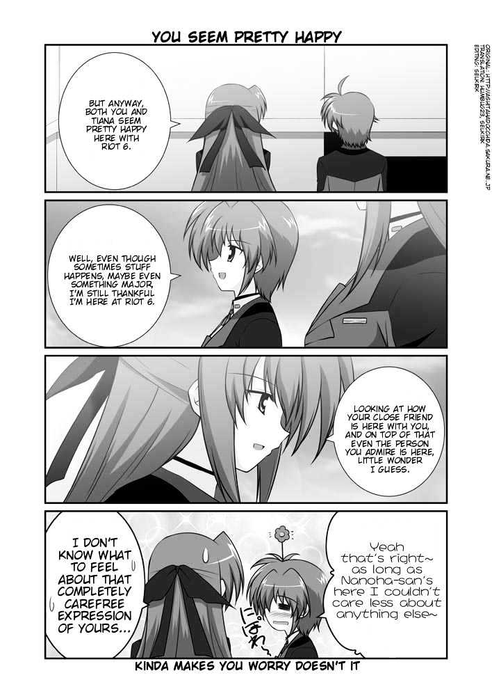 Mahou Shoujo Lyrical Nanoha Strikers The Comics - Chapter 11.2 : Omake (Part 2)