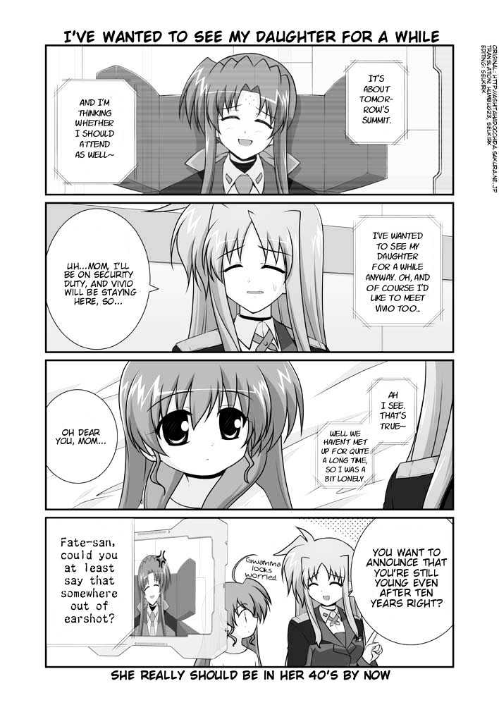 Mahou Shoujo Lyrical Nanoha Strikers The Comics - Chapter 11.2 : Omake (Part 2)