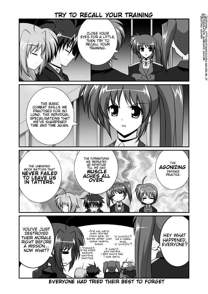 Mahou Shoujo Lyrical Nanoha Strikers The Comics - Chapter 11.2 : Omake (Part 2)