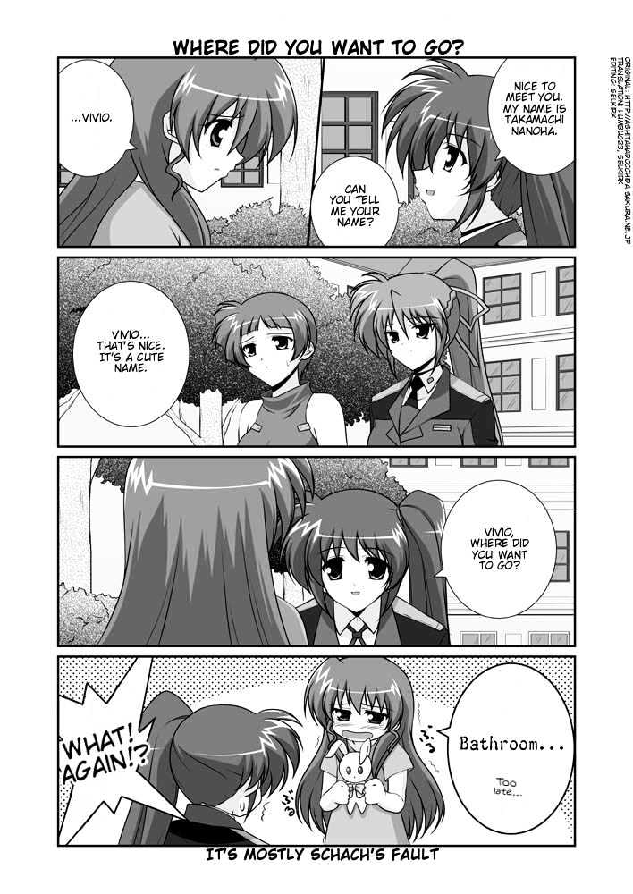 Mahou Shoujo Lyrical Nanoha Strikers The Comics - Chapter 11.2 : Omake (Part 2)