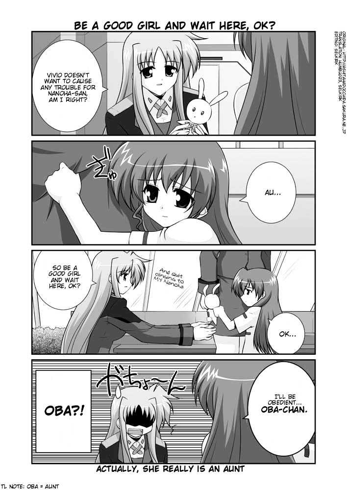 Mahou Shoujo Lyrical Nanoha Strikers The Comics - Chapter 11.2 : Omake (Part 2)