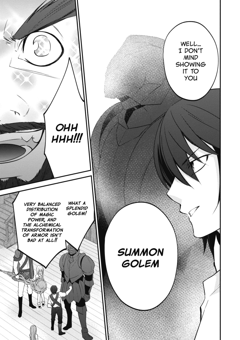 Arafoo Shachiku No Golem Master - Chapter 9: Temporary Party