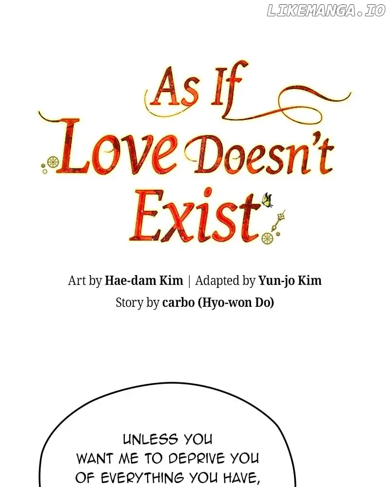 As If Love Doesn’T Exist - Chapter 74