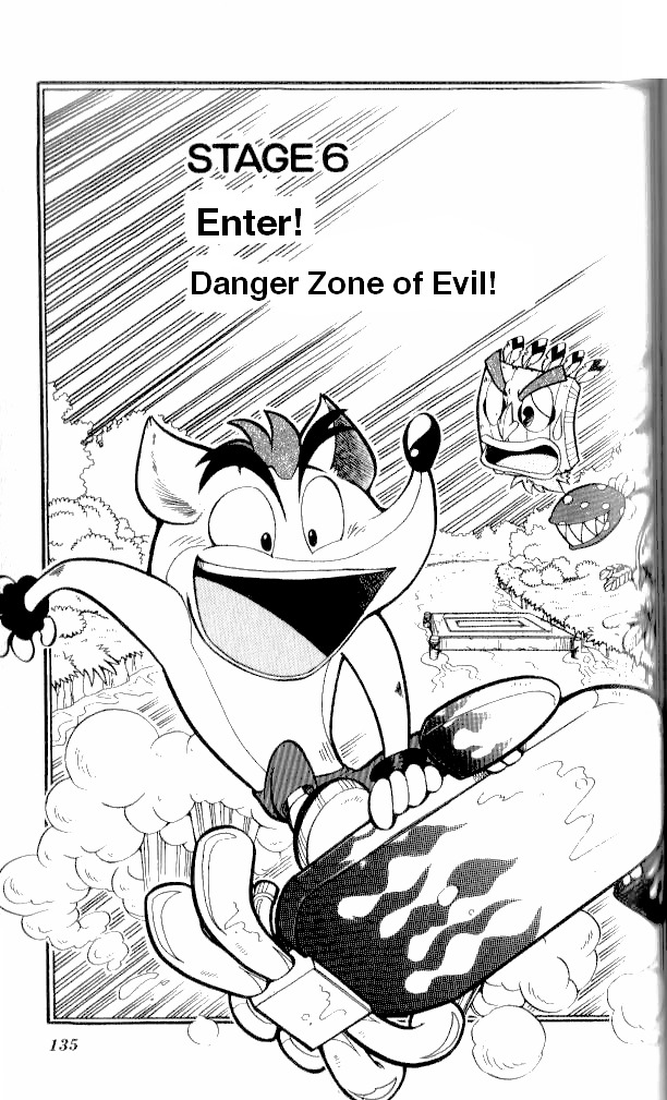 Crash Bandicoot: Dance! De Jump! Na Daibouken - Vol.1 Chapter 6 : Enter! Danger Zone Of Evil!