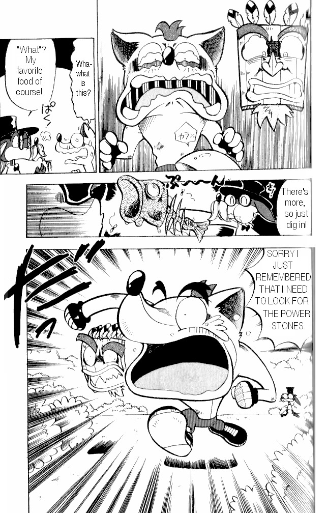 Crash Bandicoot: Dance! De Jump! Na Daibouken - Vol.1 Chapter 5 : Furious Ripper!