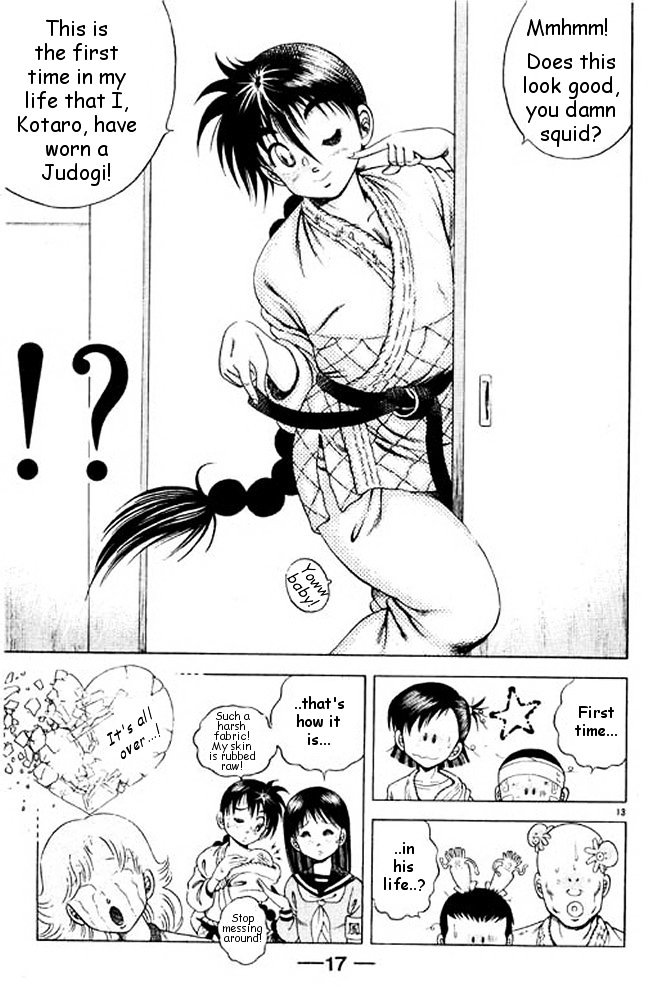 Shin Kotaro Makaritoru! Juudouhen - Vol.3 Chapter 8 : Kotaro Vs Squid-San In Judo