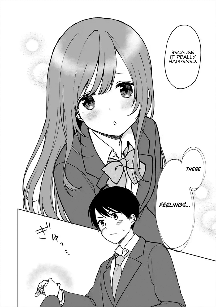 When I Rescued A Beautiful Girl Who Was About To Be Molested, It Was My Childhood Friend Sitting Next To Me - Chapter 14: Hand With Takamori-Kun