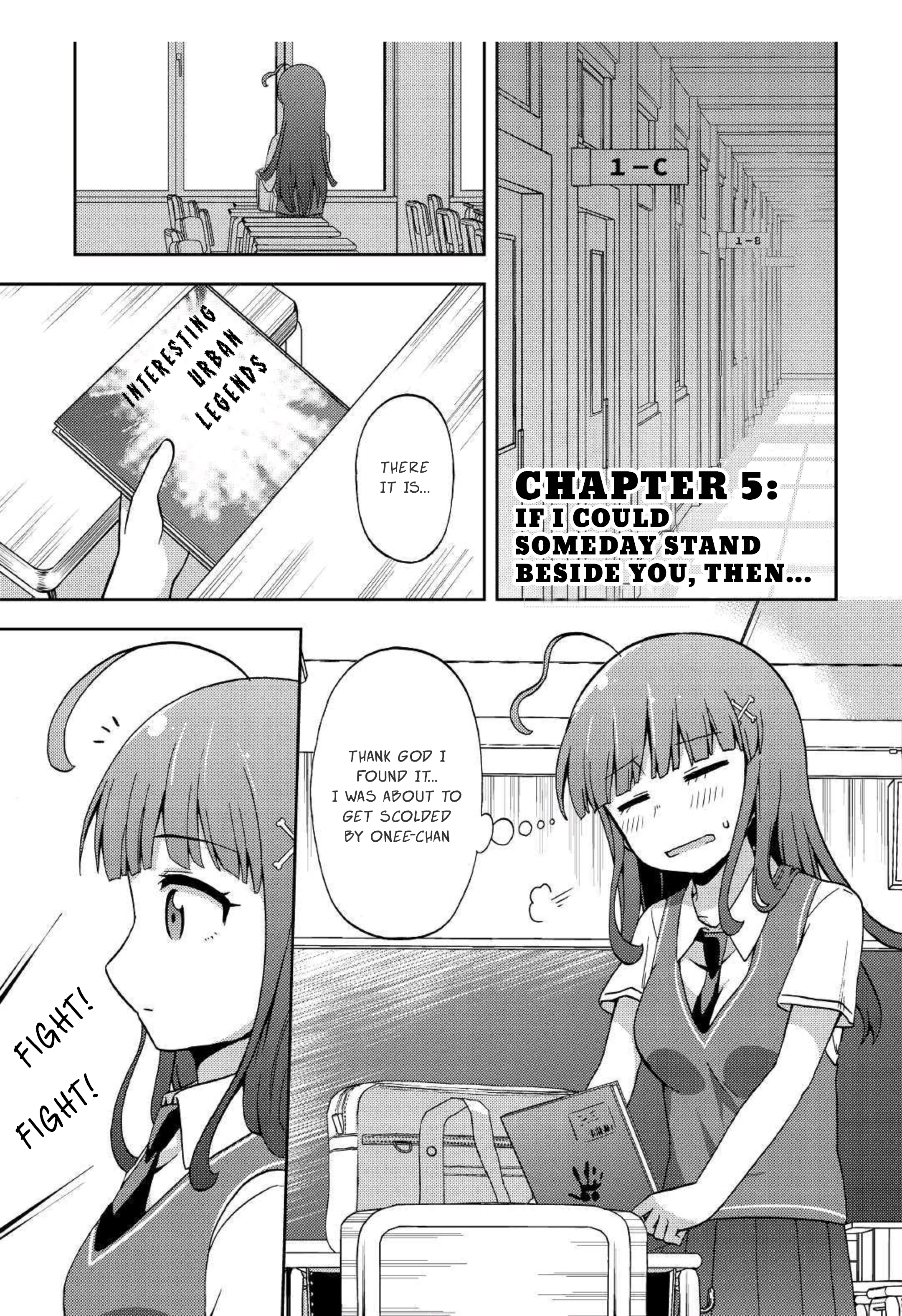 Urami-San Wa Kyou Mo Ayaui - Chapter 5: If I Could Someday Stand Beside You, Then...