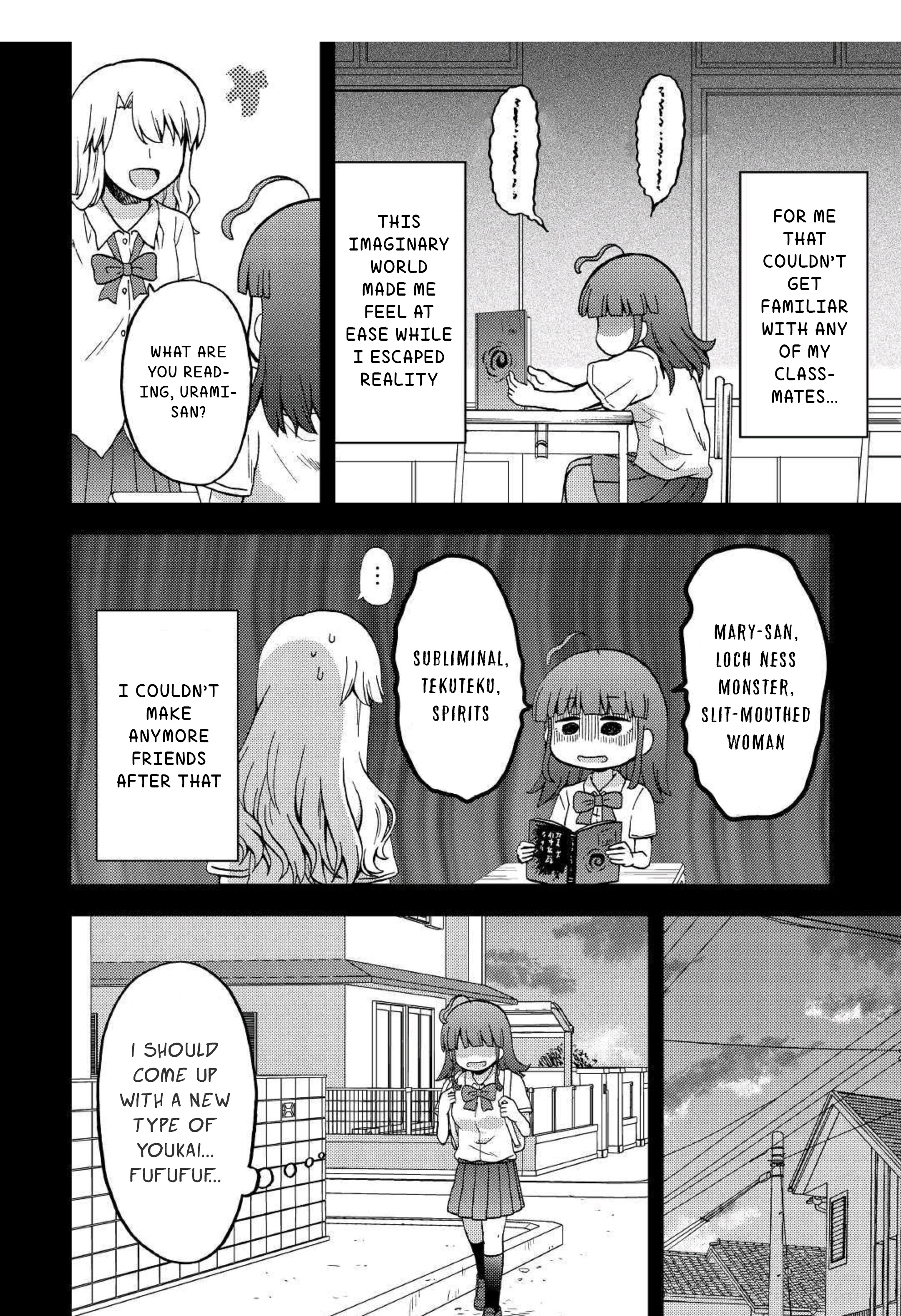 Urami-San Wa Kyou Mo Ayaui - Chapter 5: If I Could Someday Stand Beside You, Then...