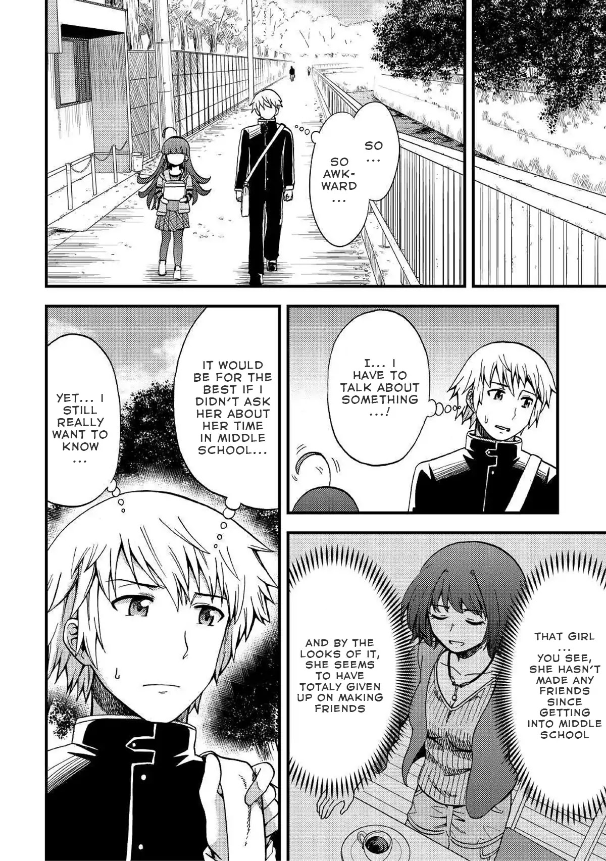 Urami-San Wa Kyou Mo Ayaui - Chapter 3: When I Want To Help My Childhood Friend