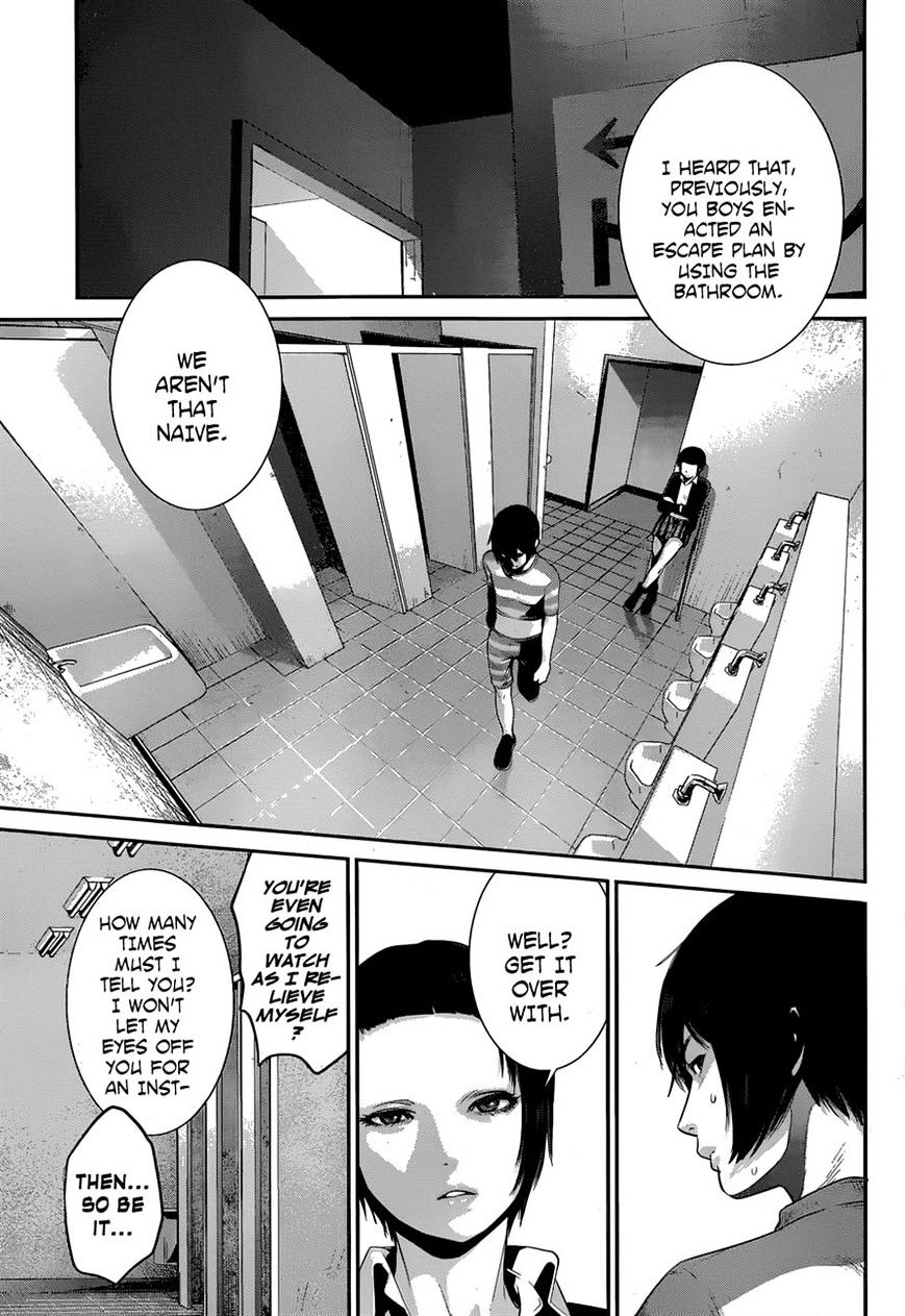 Kangoku Gakuen - Chapter 149 : The Longest Day In Prison