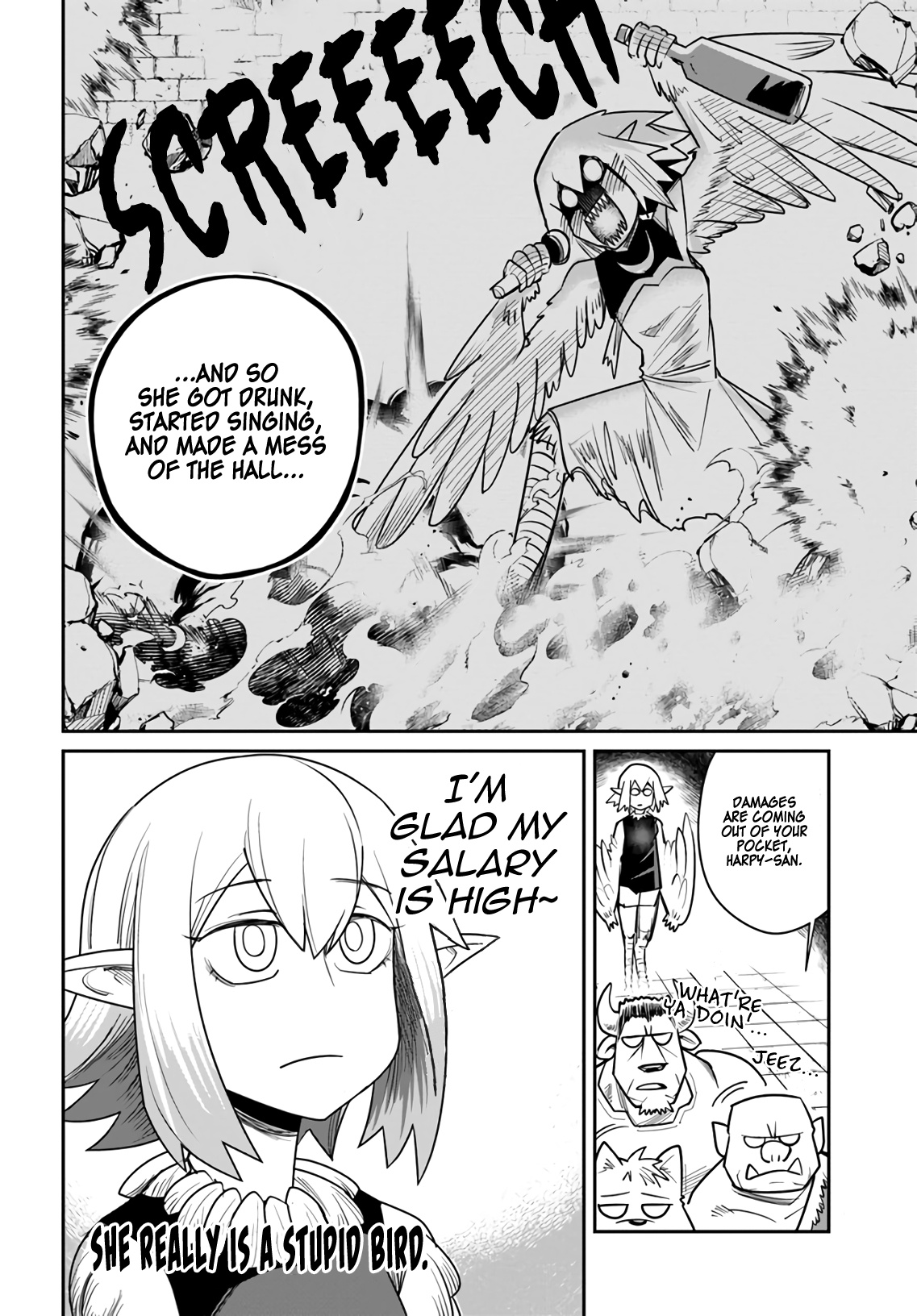 Dungeon No Osananajimi - Chapter 14: Harpy Is A Carnivore.