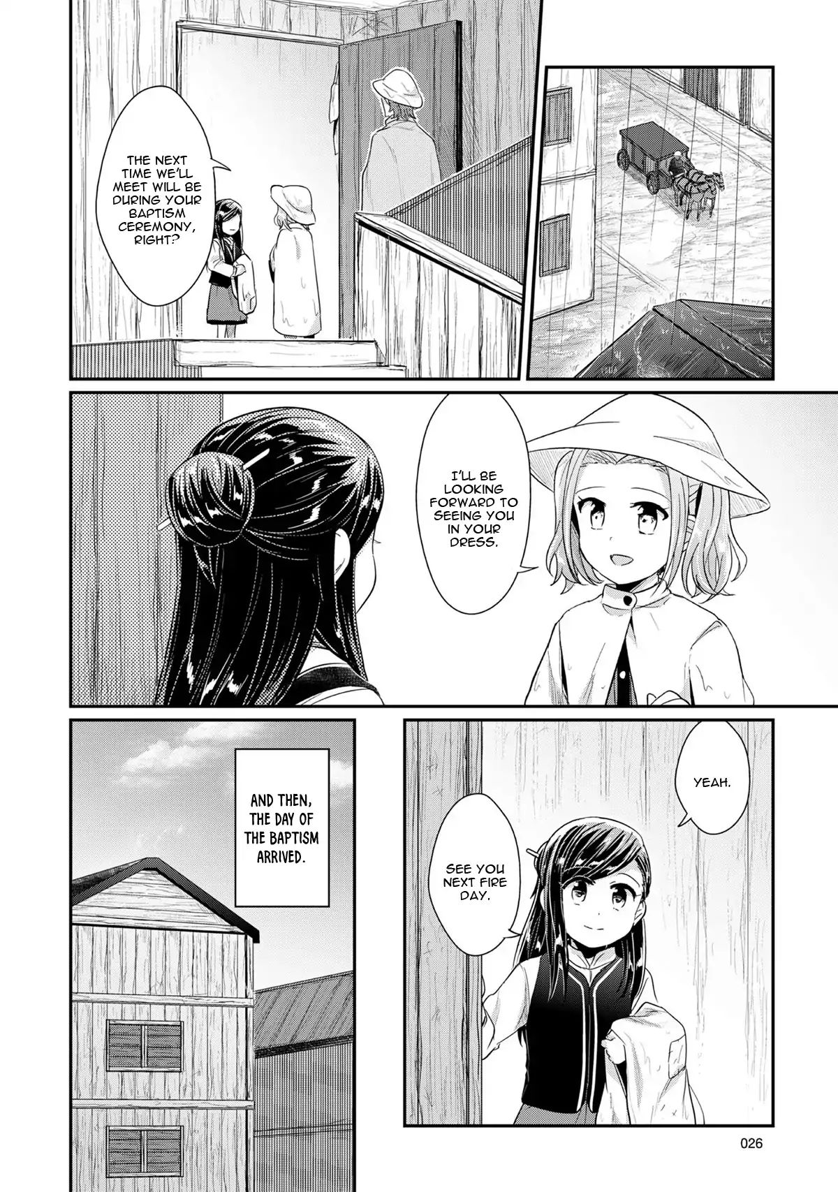 Honzuki No Gekokujou - Vol.7 Chapter 30: A Contract With Frida And The Baptism Ceremony