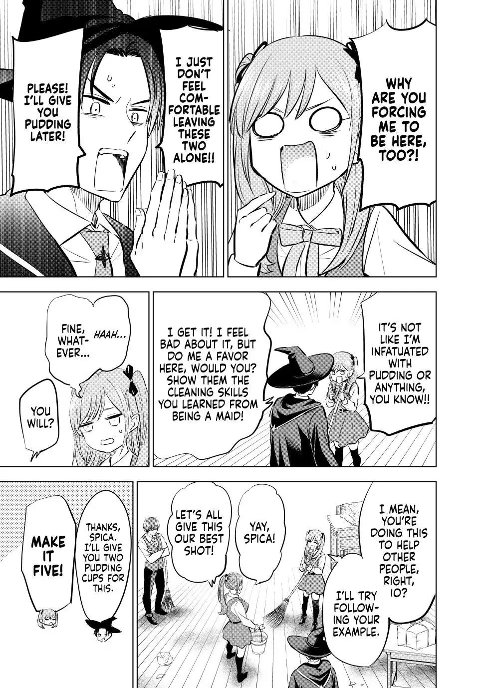 Kuroneko To Majo No Kyoushitsu - Chapter 41: Io Taurus Tries Her Hardest