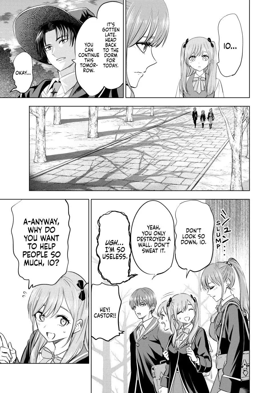 Kuroneko To Majo No Kyoushitsu - Chapter 41: Io Taurus Tries Her Hardest