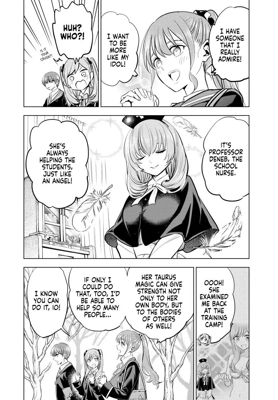 Kuroneko To Majo No Kyoushitsu - Chapter 41: Io Taurus Tries Her Hardest