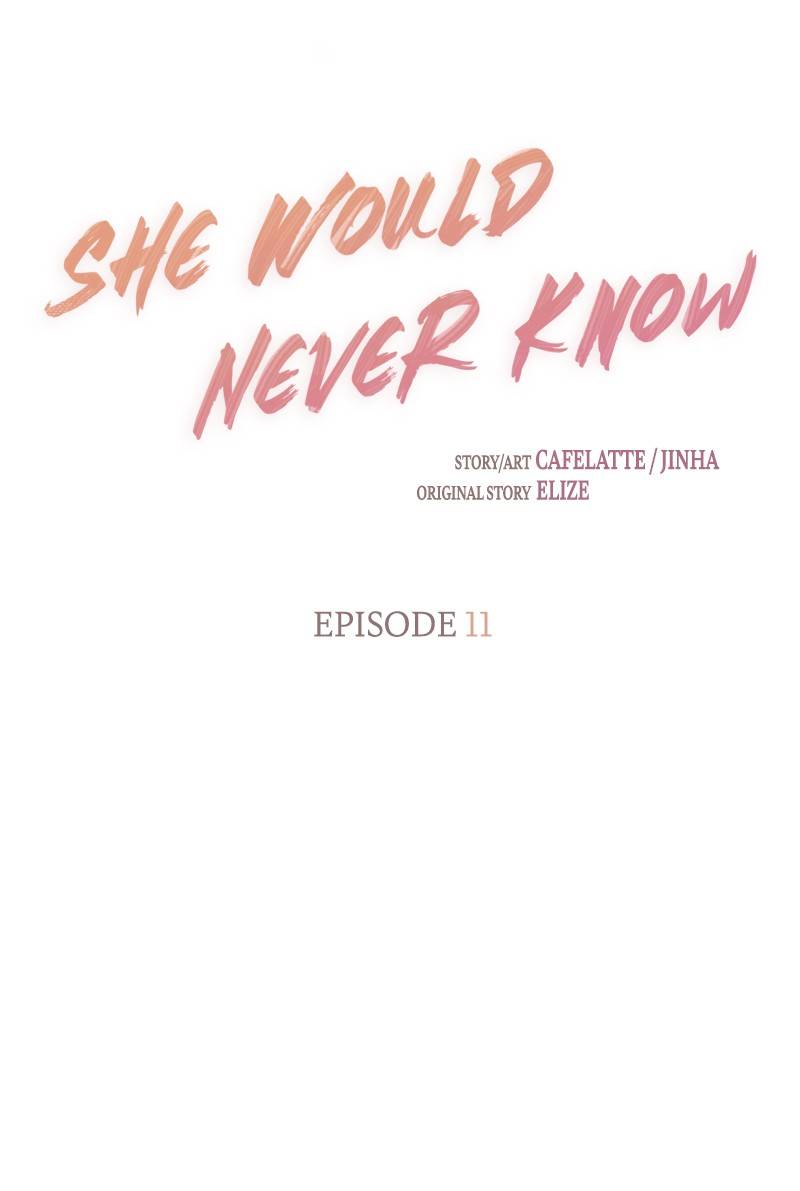 She Would Never Know - Chapter 11