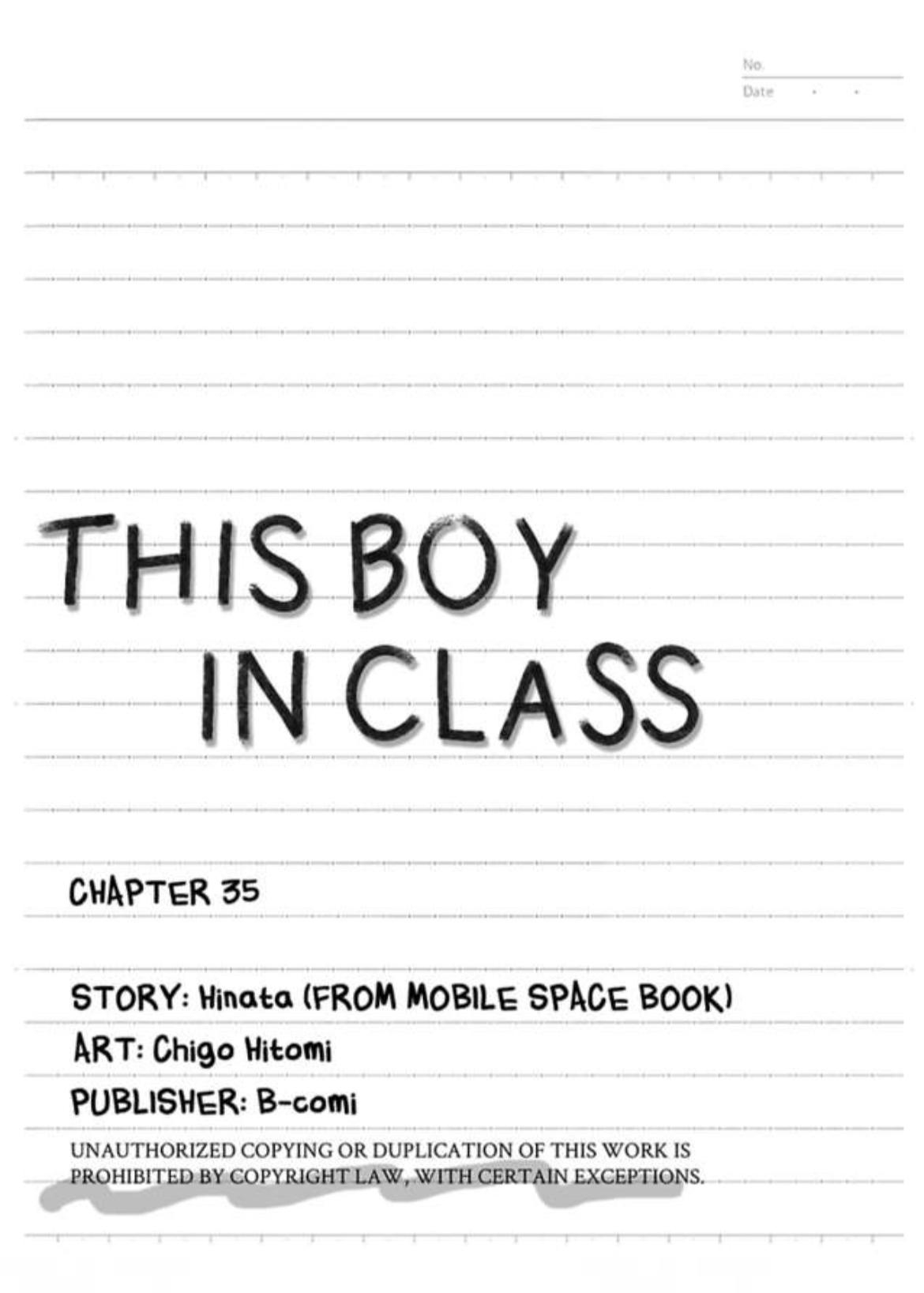 This Boy In Class - Chapter 35