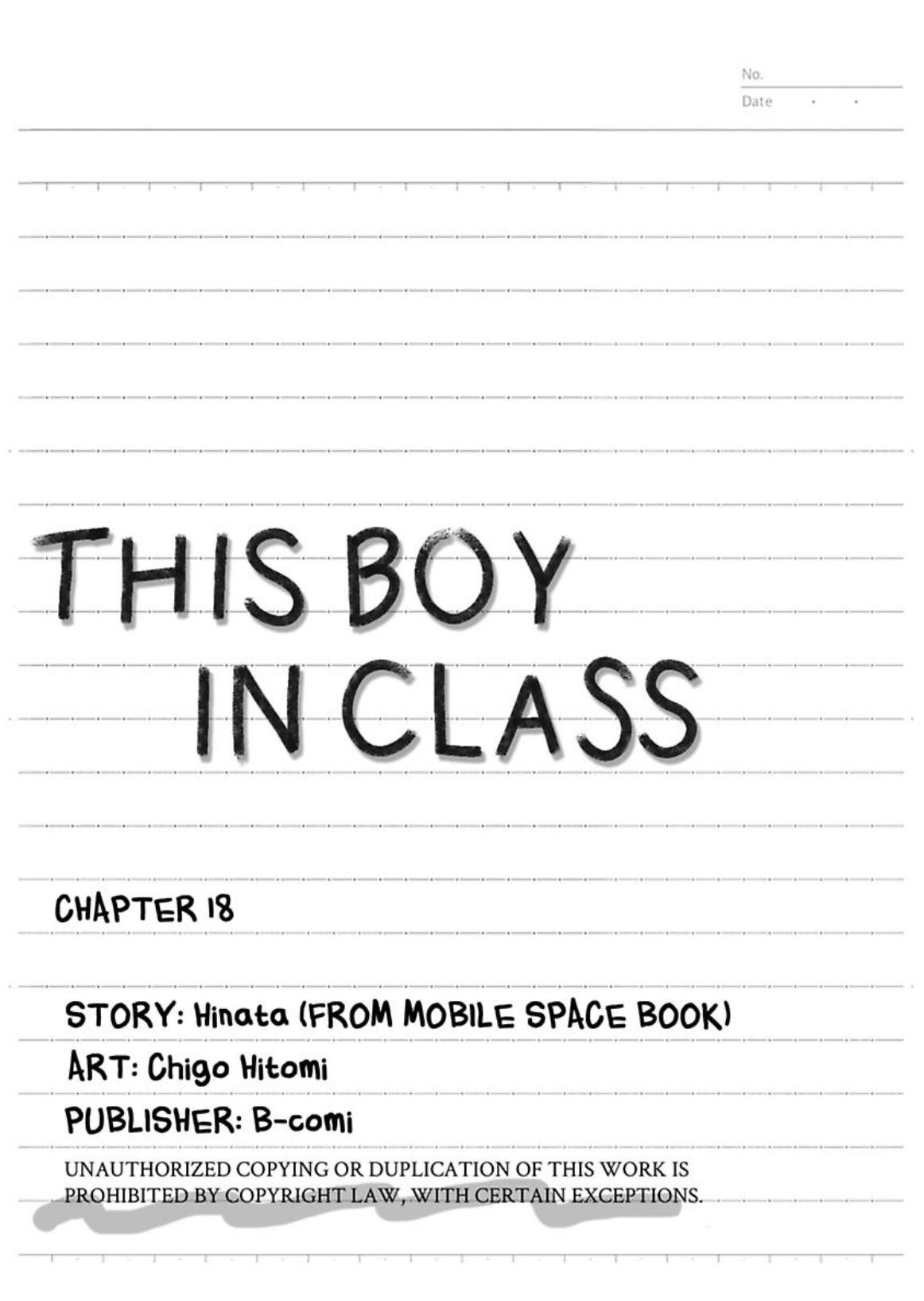 This Boy In Class - Chapter 18