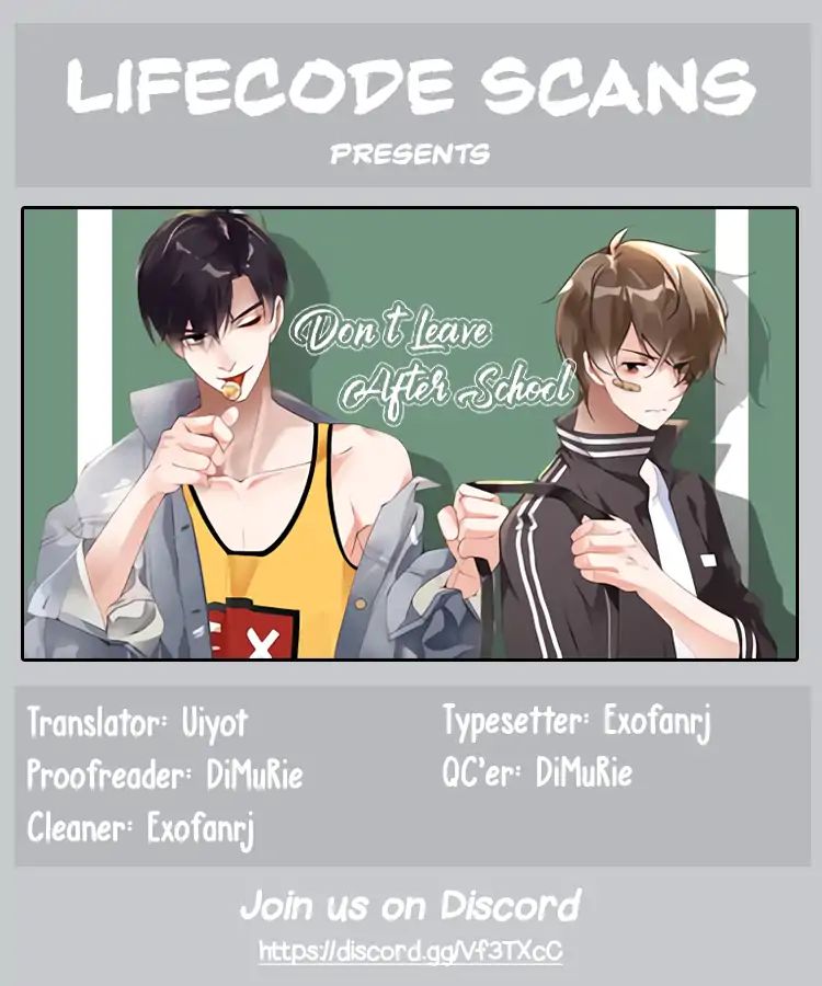 Don't Leave After School - Chapter 0