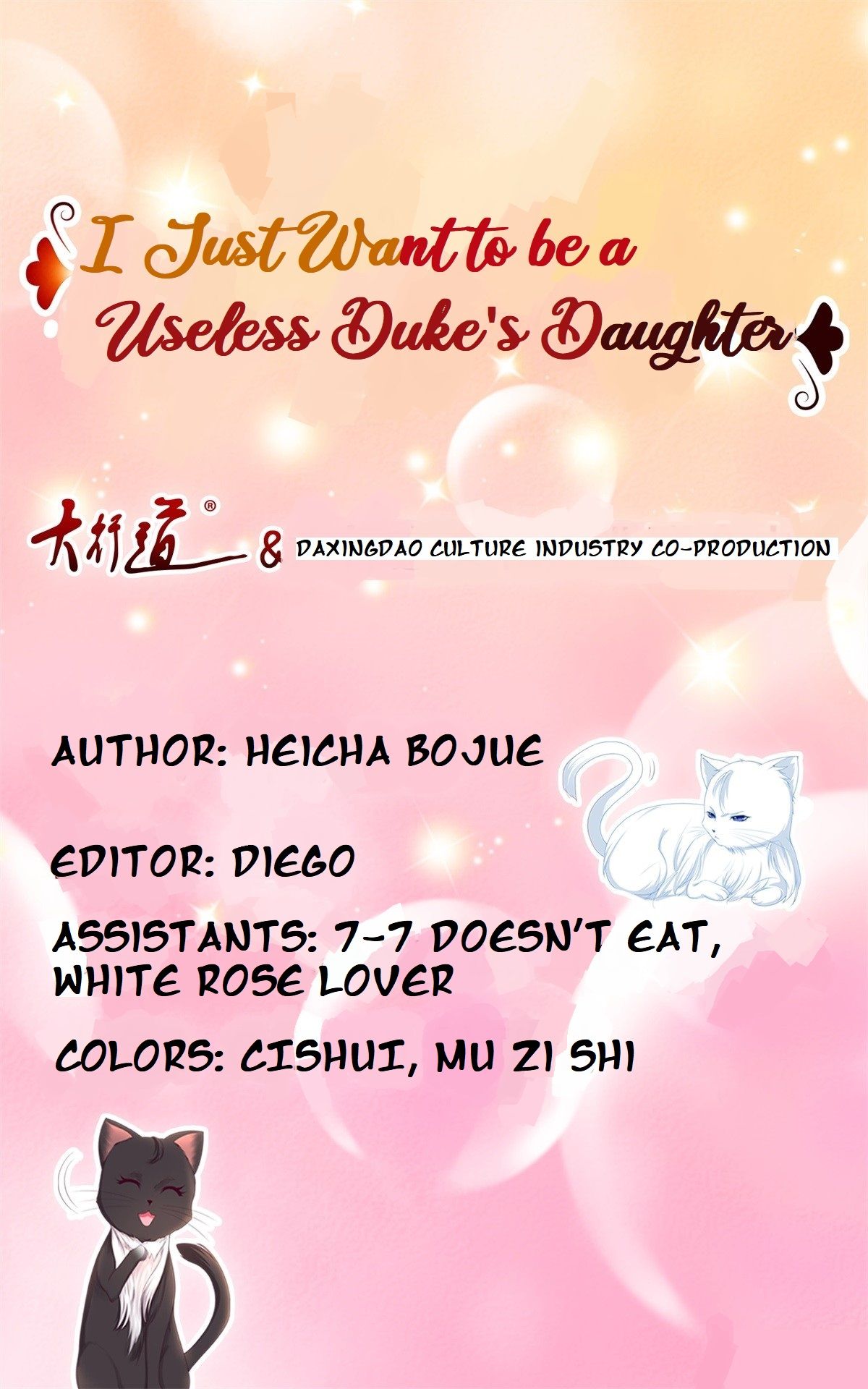 I Just Want To Be A Useless Duke's Daughter - Chapter 3