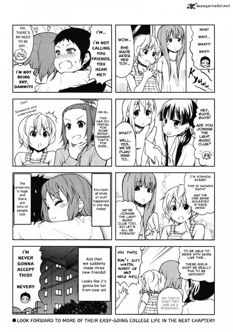 K-On! - Chapter 53 : Vol 5 Ch1 ( New Story 2011 )