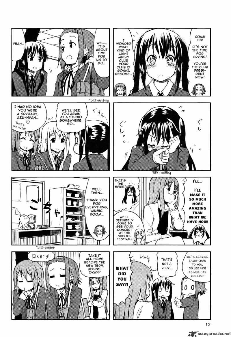 K-On! - Chapter 52 : Vol 4 Ch 12 (End)