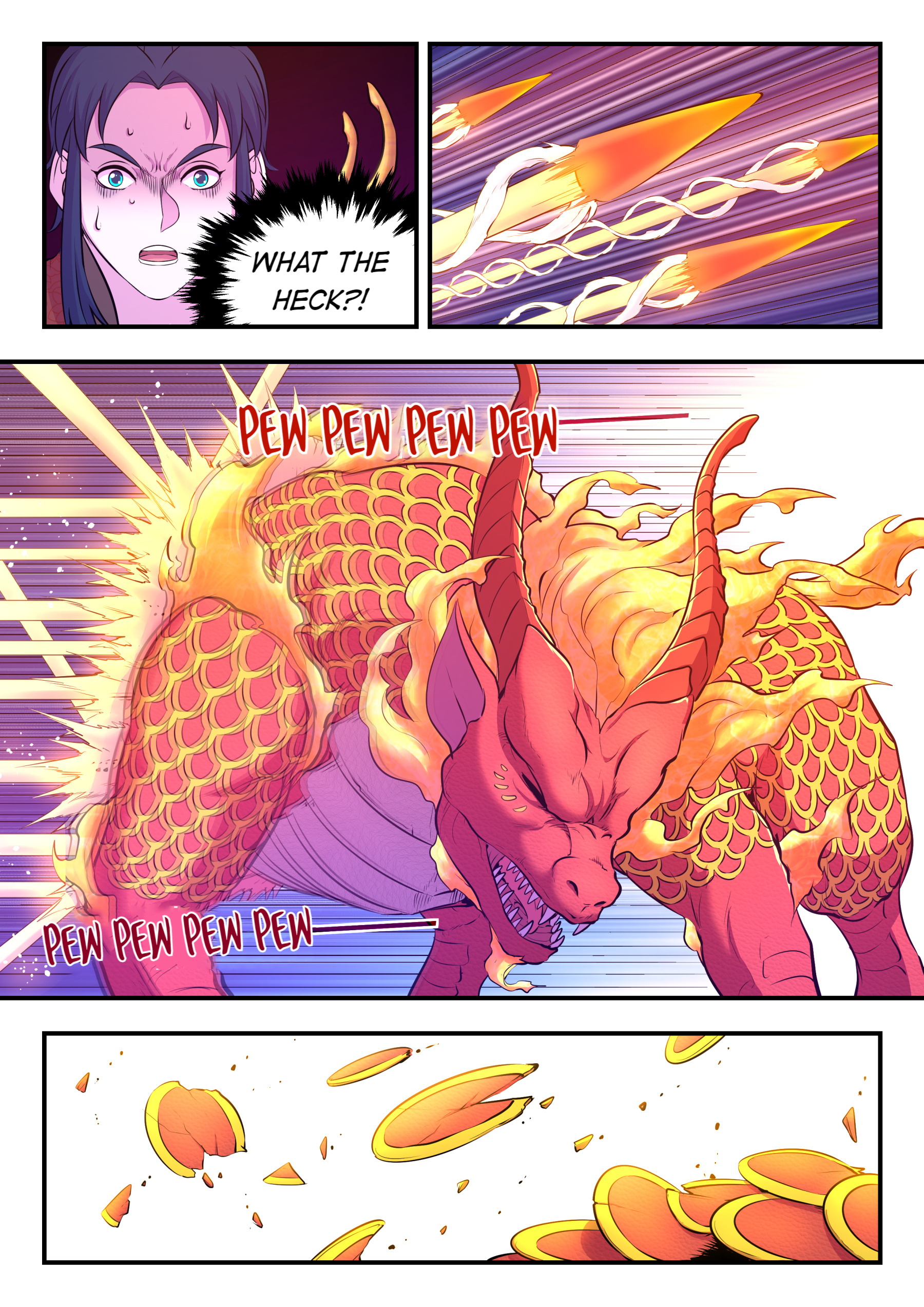 The All-Devouring Whale - Chapter 94.2: Jagged Back Vs Inferno Kirin