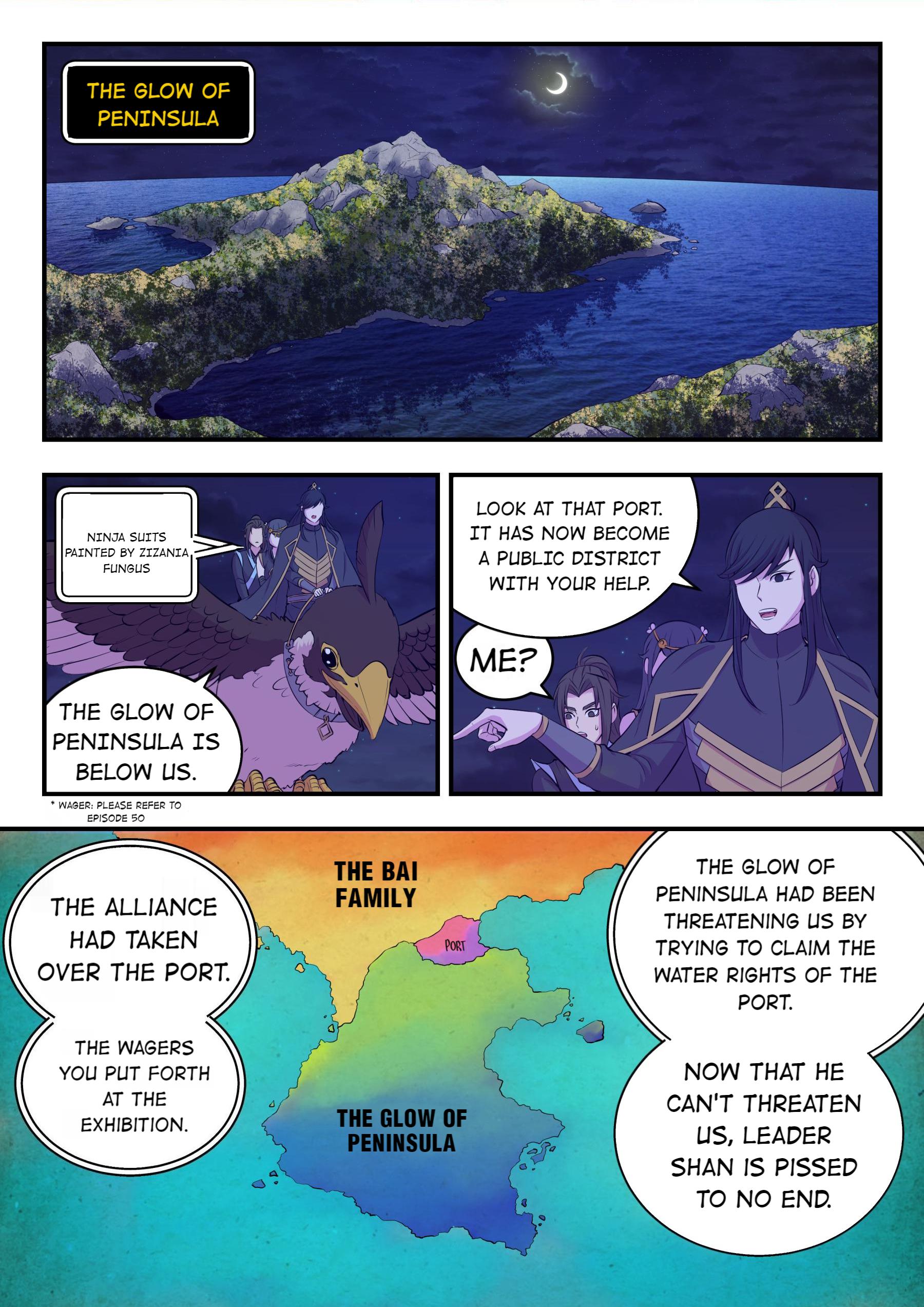 The All-Devouring Whale - Chapter 110.1: The Glow Of Peninsula