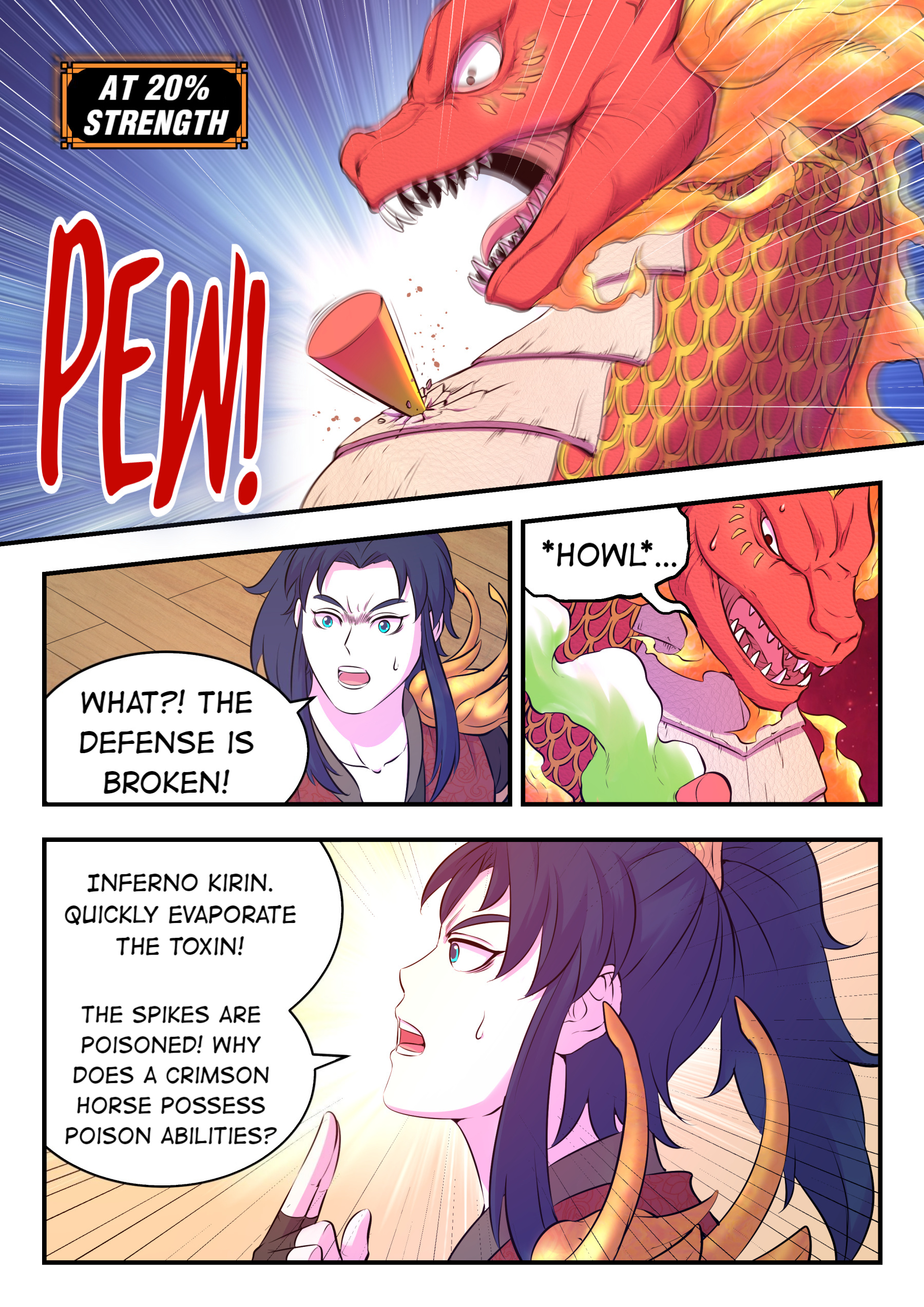 The All-Devouring Whale - Chapter 94.1: Jagged Back Vs Inferno Kirin