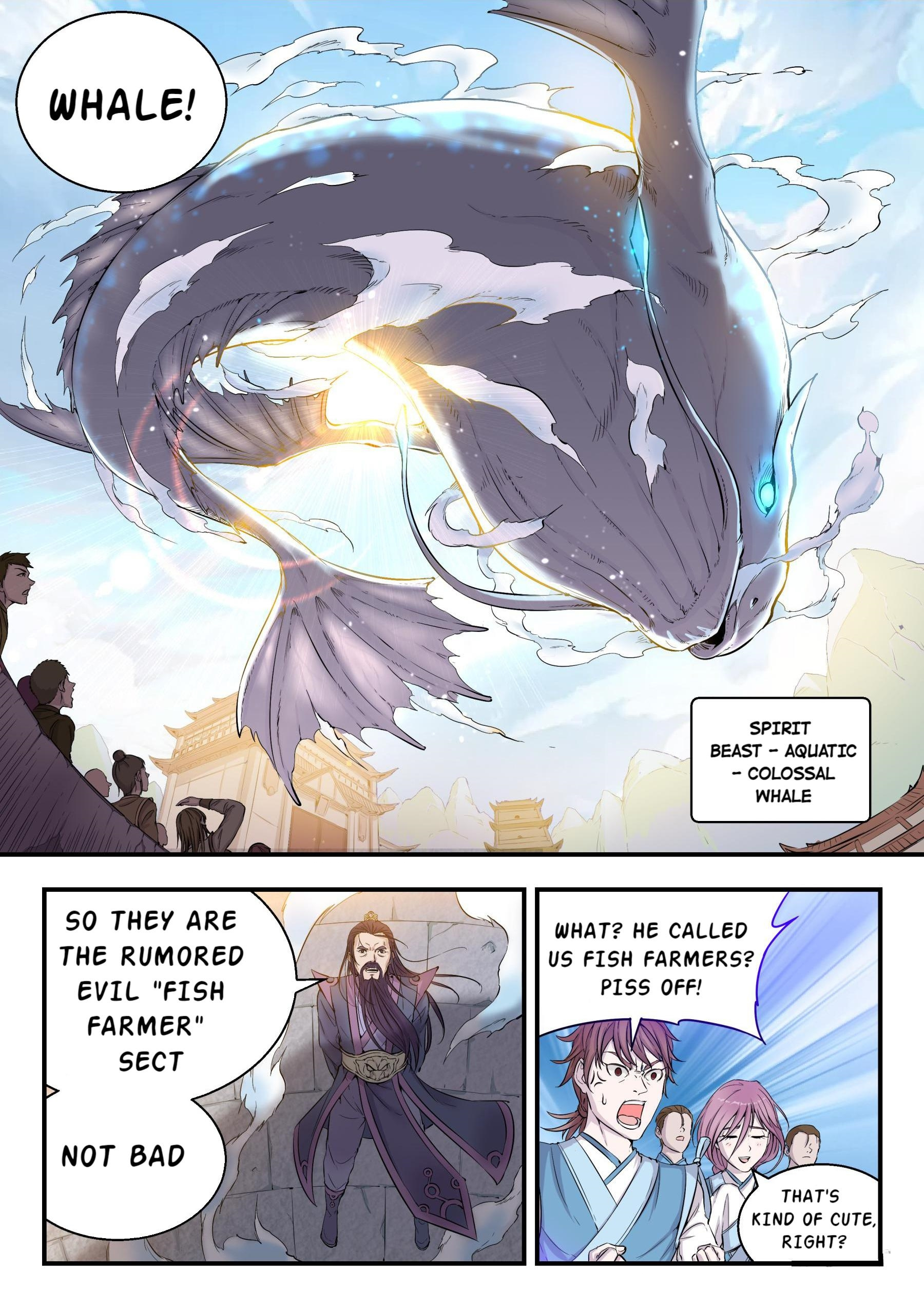 The All-Devouring Whale - Chapter 1: Lingxiao Smashed All, Returned With Glory