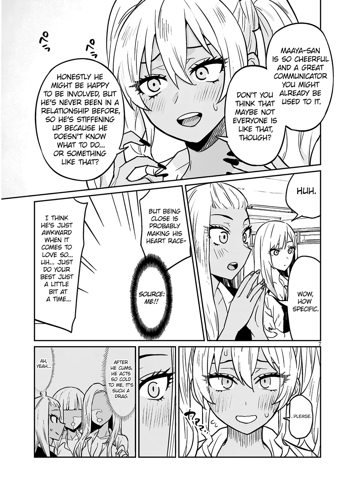 I’m A High School Boy, But I Got Gender-Swapped Into A Gyaru - Chapter 8.2