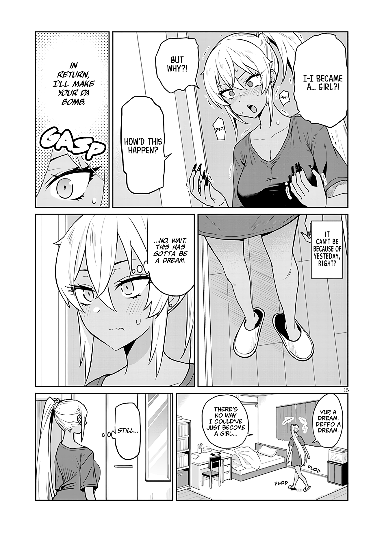 I’m A High School Boy, But I Got Gender-Swapped Into A Gyaru - Chapter 1