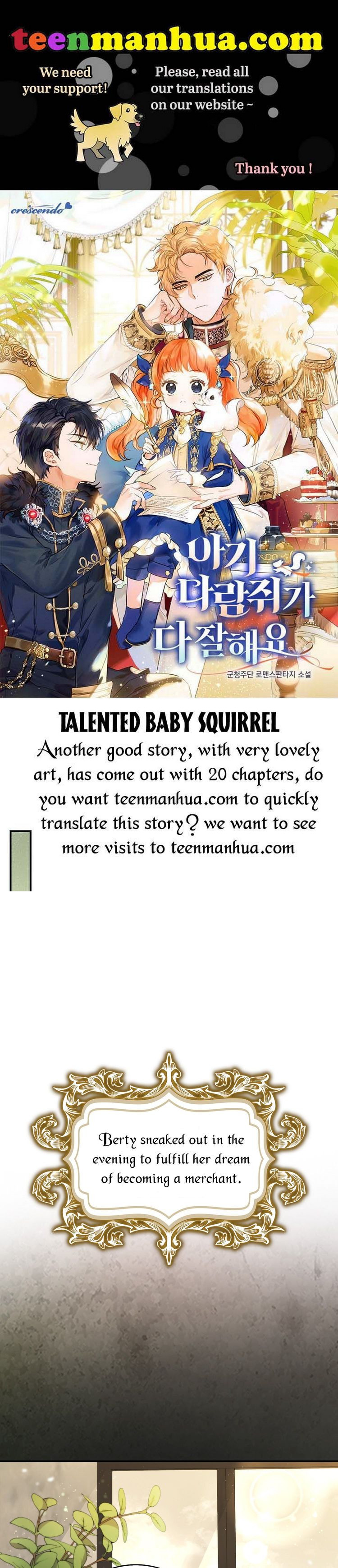 Talented Baby Squirrel - Chapter 2