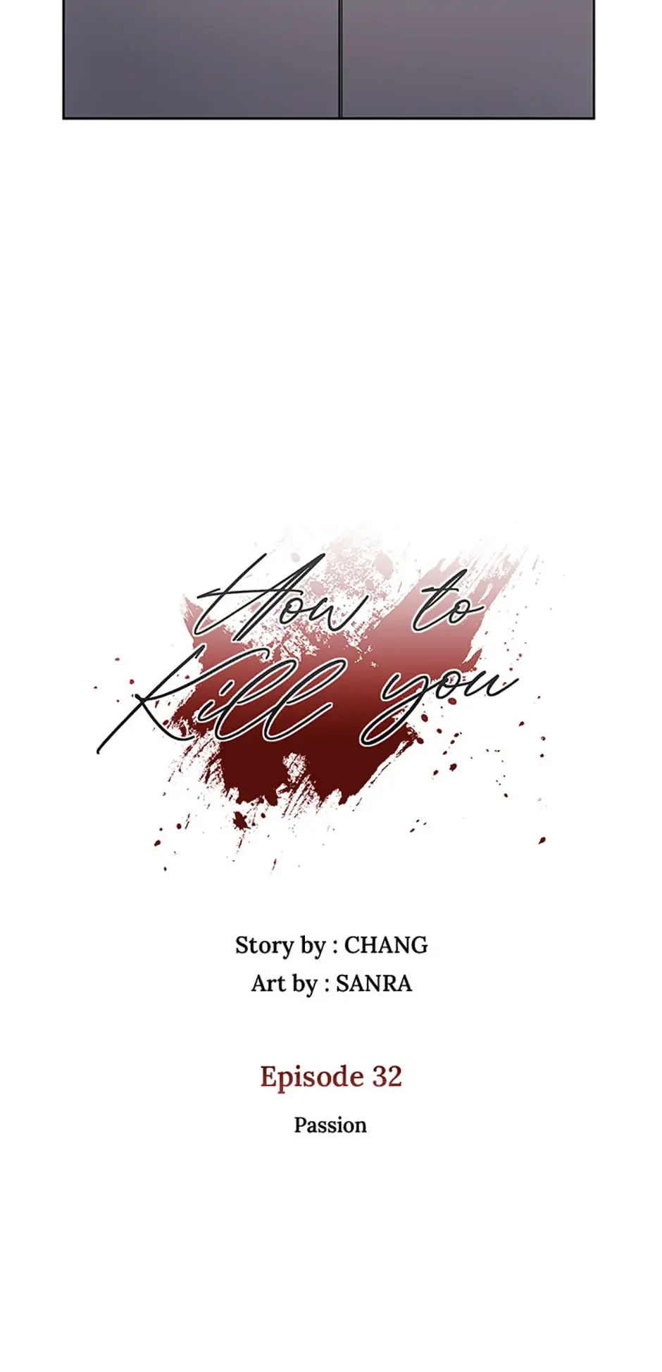 The Way To Kill You - Chapter 32