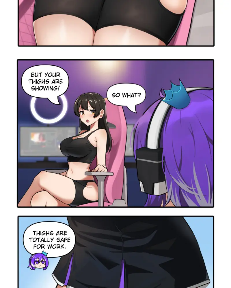 Meme Girls - Vol.2 Chapter 289: Twitch Bans Hips