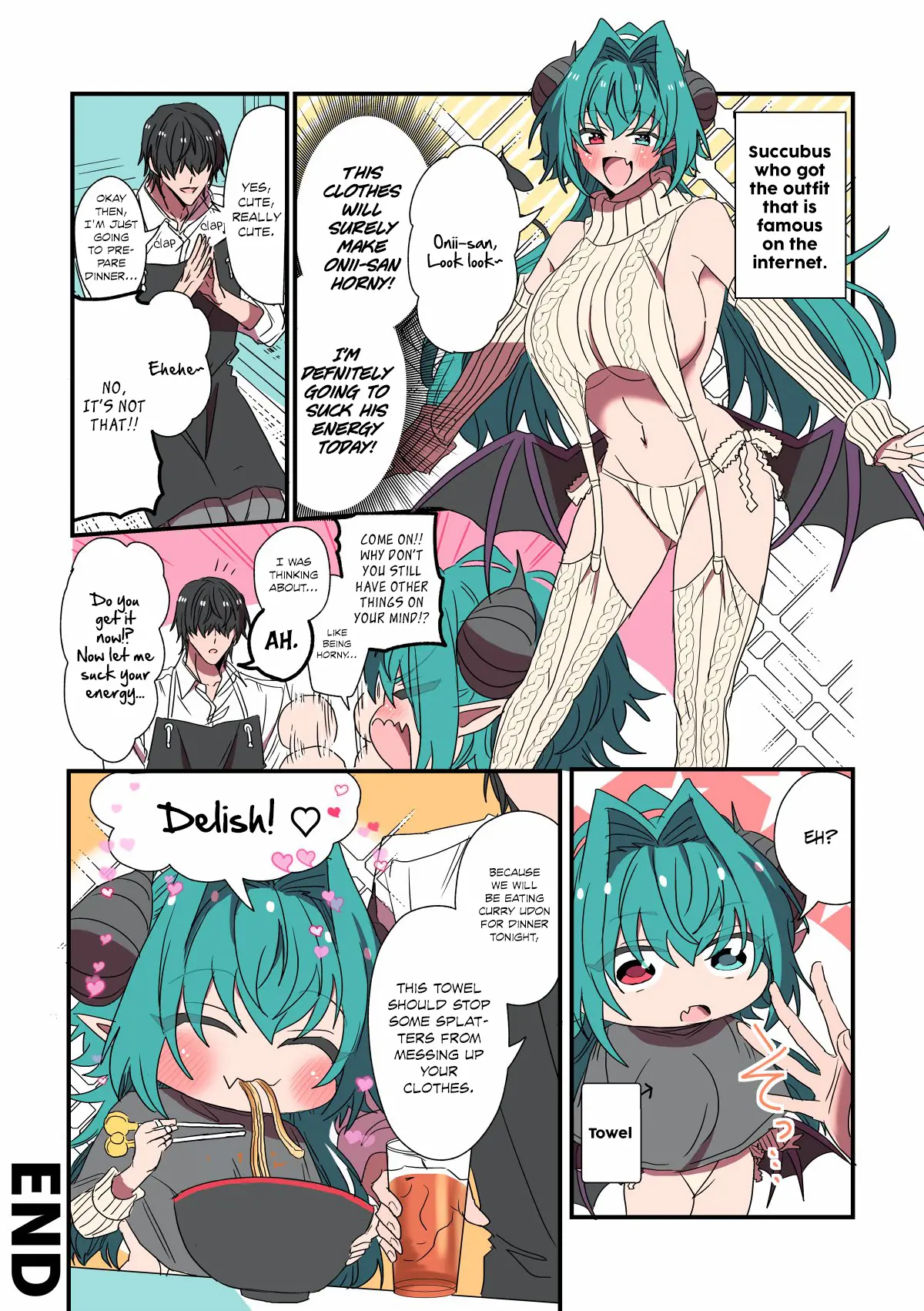 The Story Of A Succubus Who Came To The Human World - Chapter 13: Succubus And Sweater