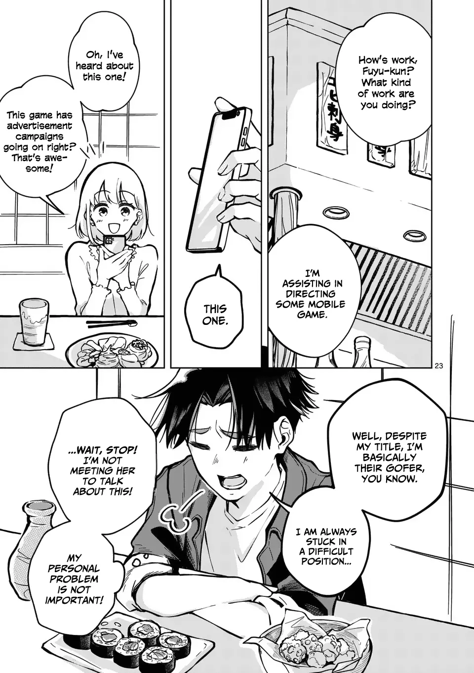 Koibito Ijou No Koto Wo, Kanojo Janai Kimi To. - Chapter 1