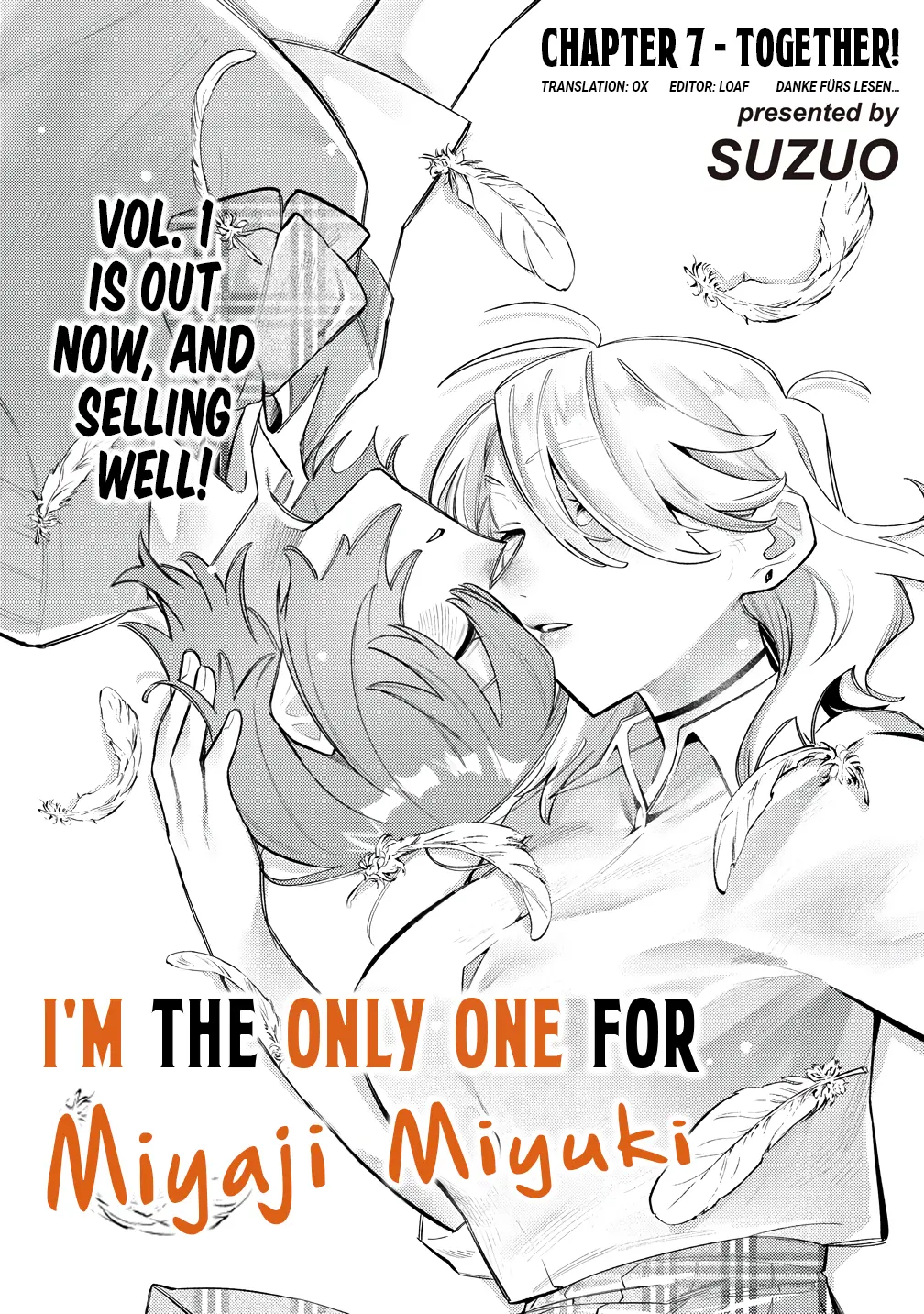 I'm The Only One For Miyaji Miyuki - Vol.2 Chapter 7: Together!