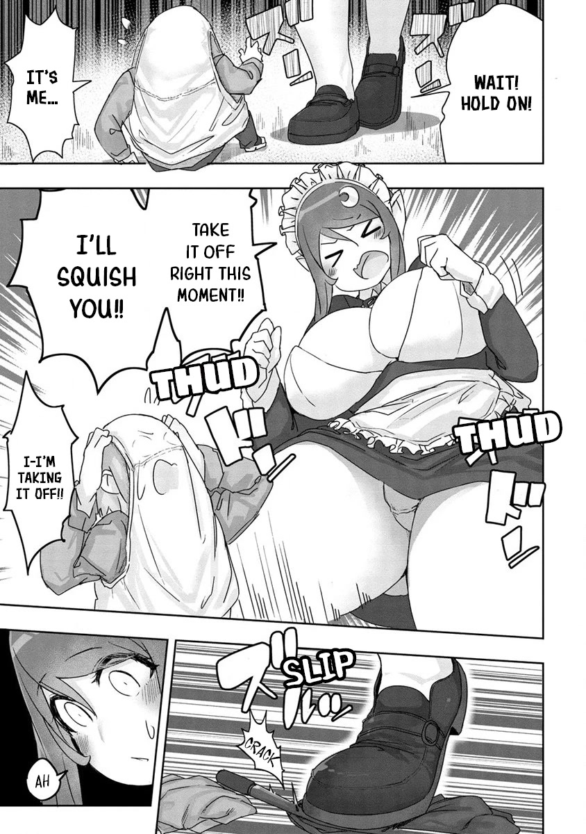 The Giant Maid Puts You In Your Place ♥ - Chapter 3: The Giant Maid And The Underwear Thief!!