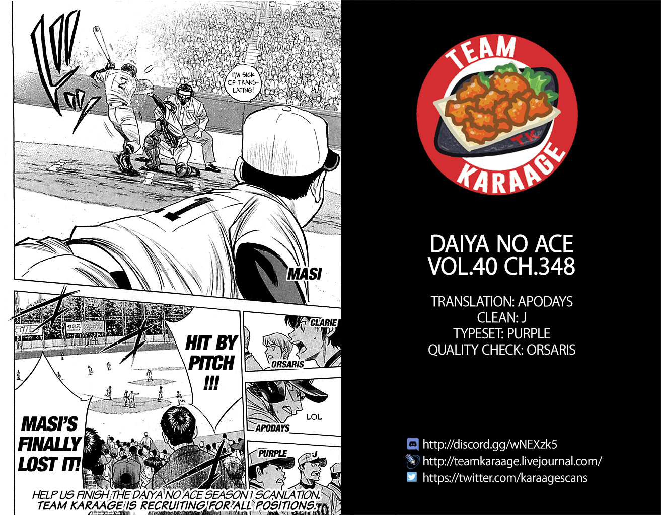 Daiya No A - Vol.40 Chapter 348: Number 10